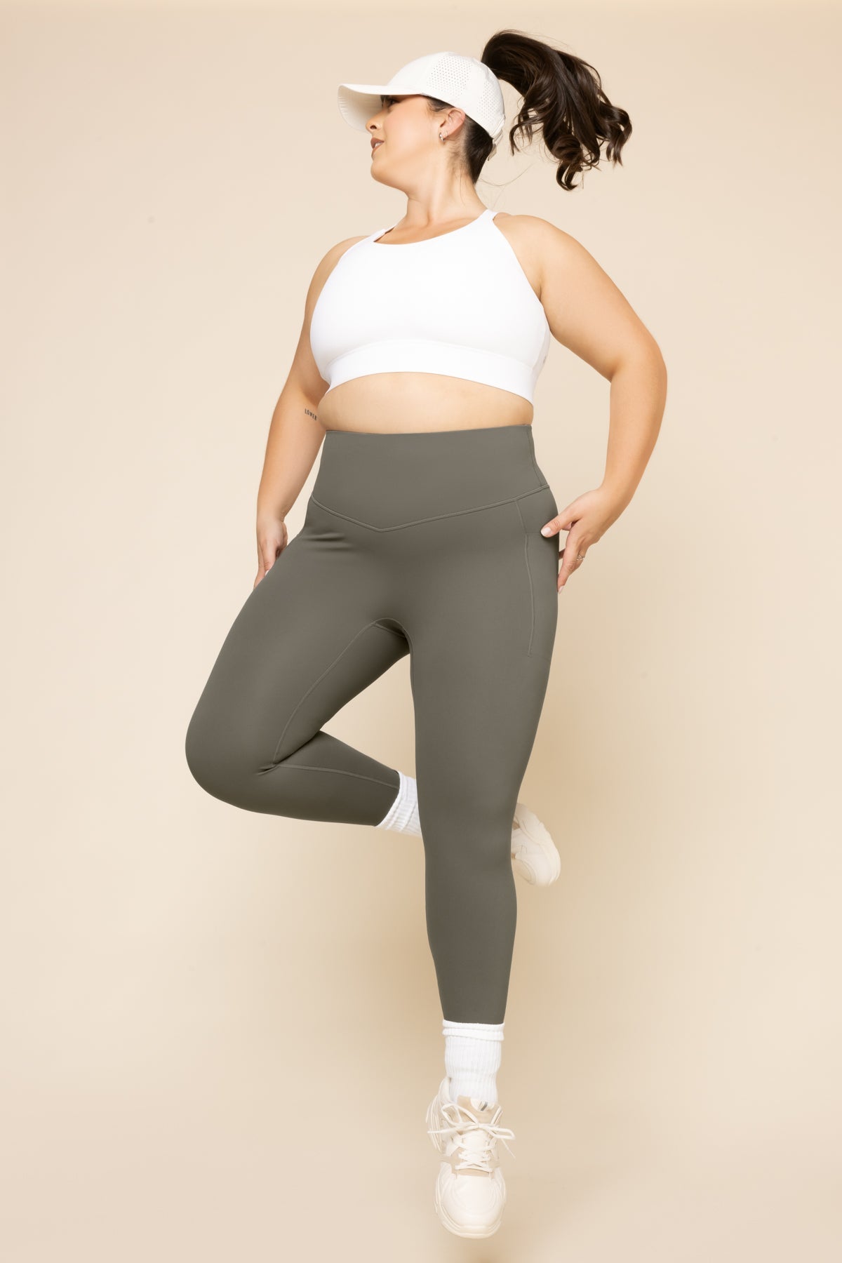 Supersculpt™ Legging with Pockets - English Ivy