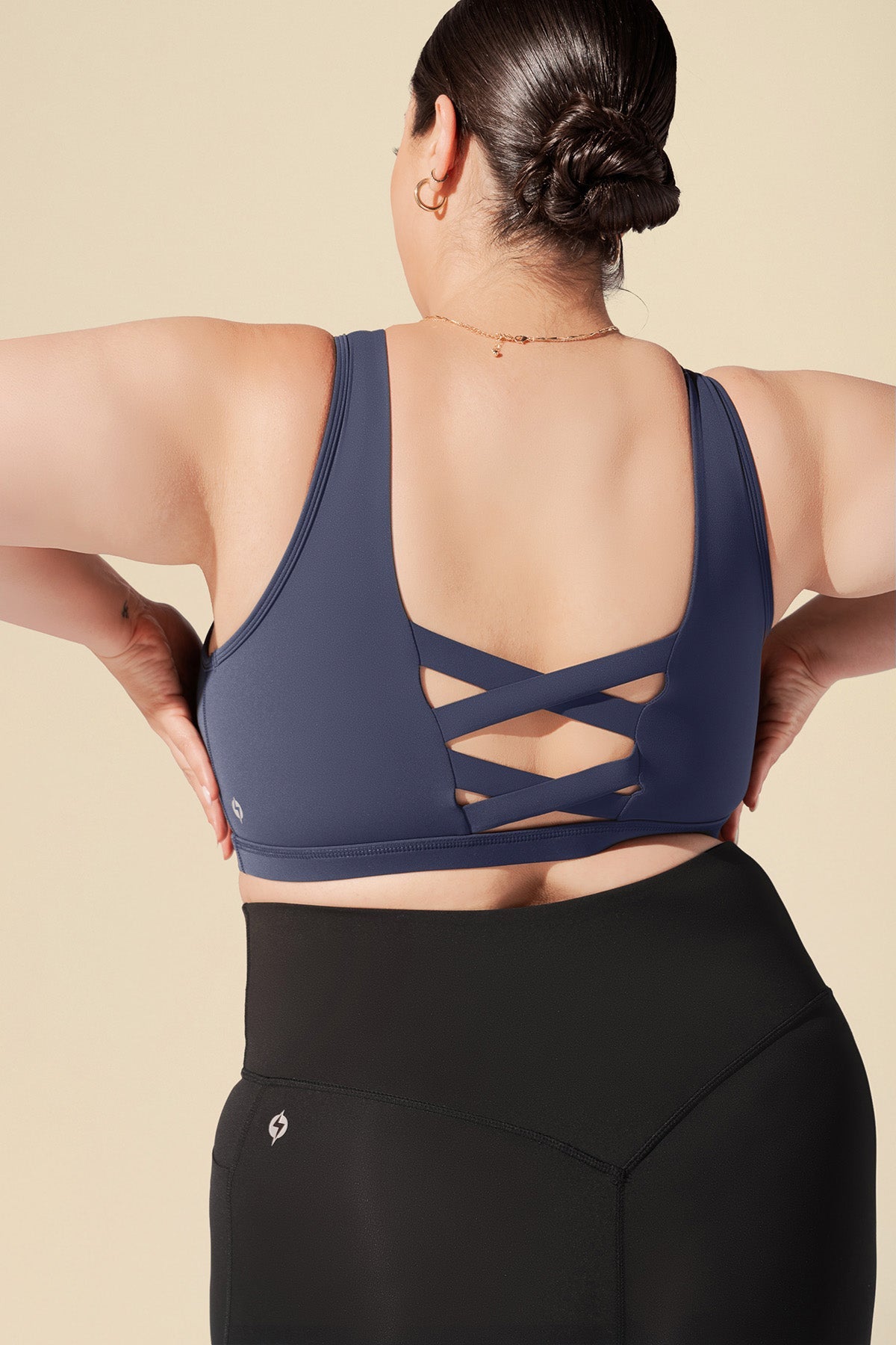 Corset Bra - Navy