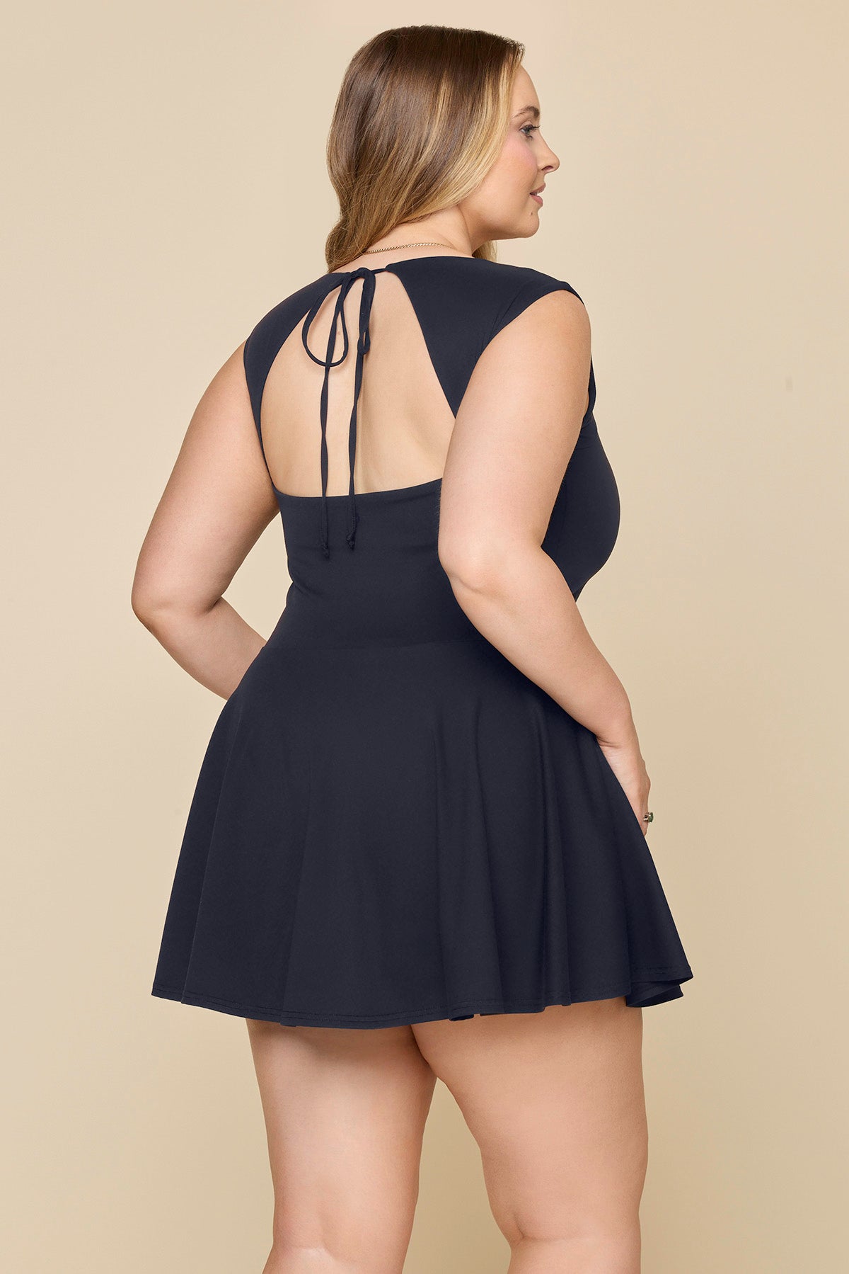 Skate the Day Away Dress - Cool Black