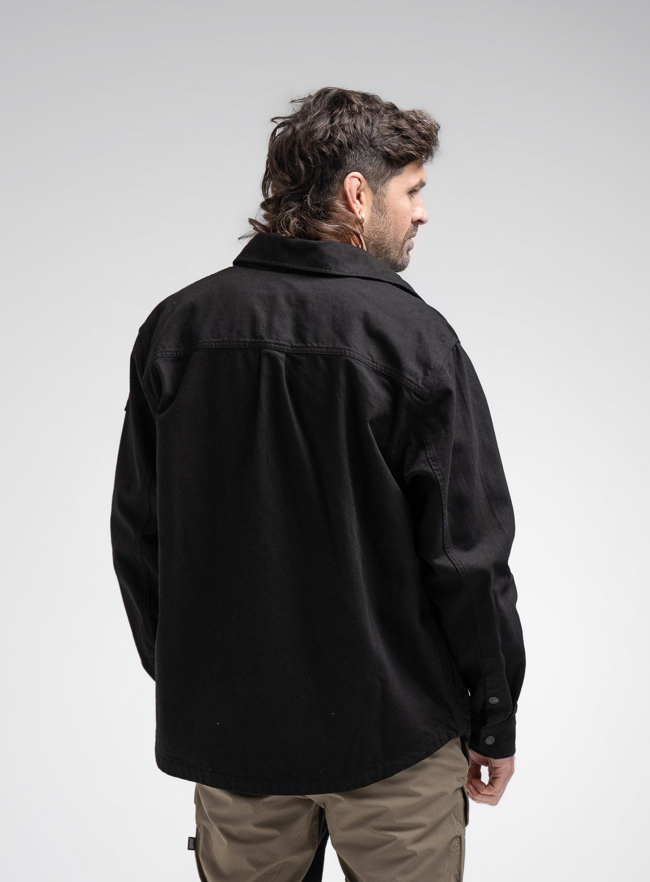 HEAVY TWILL OVERSHIRT
