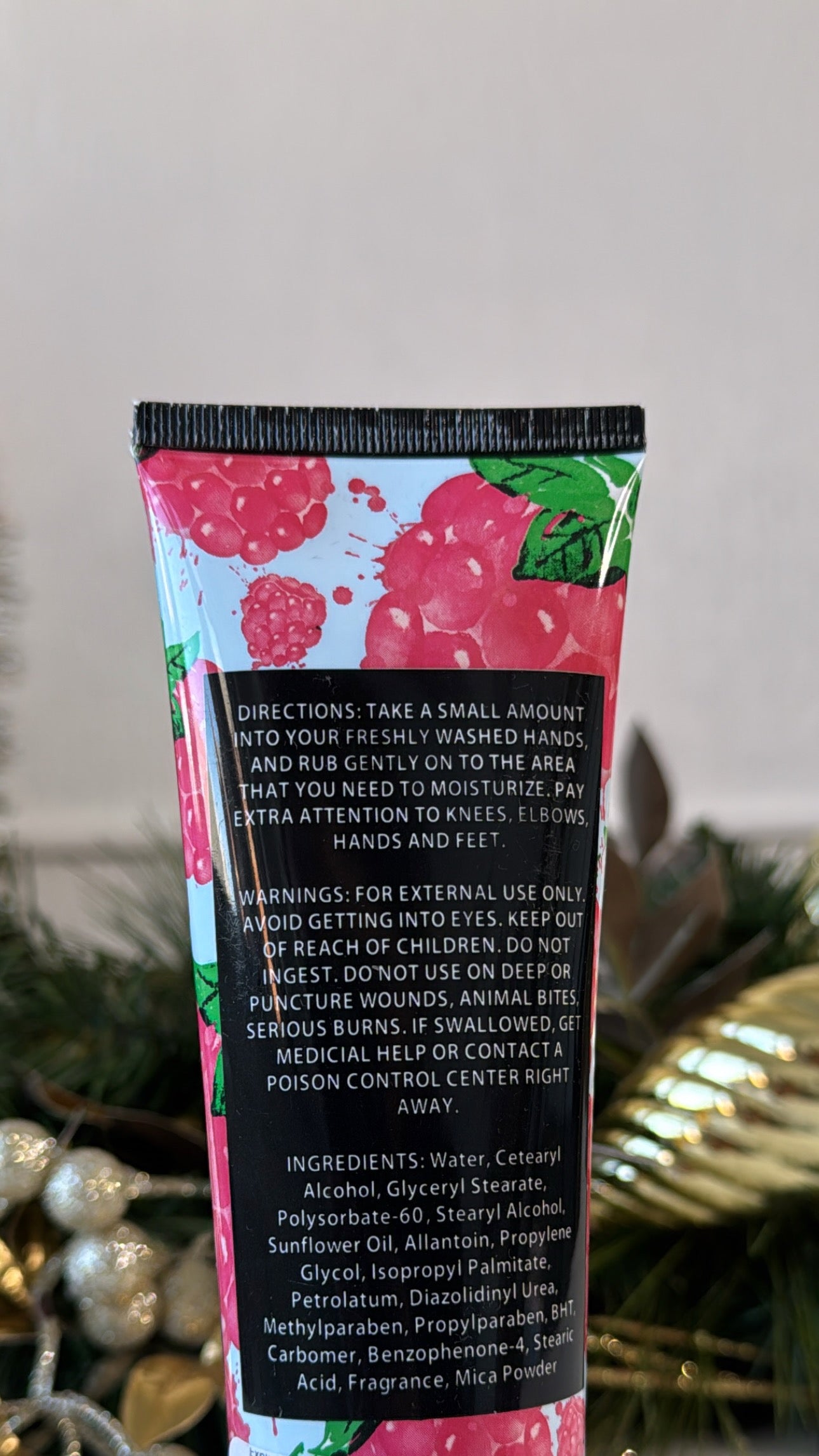Explicit Essentials Body Lotion Bad Ass Bitch, Sweet Red Raspberries