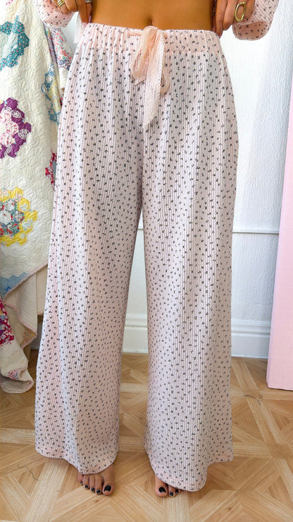 Bayrose Floral Pants, Blush