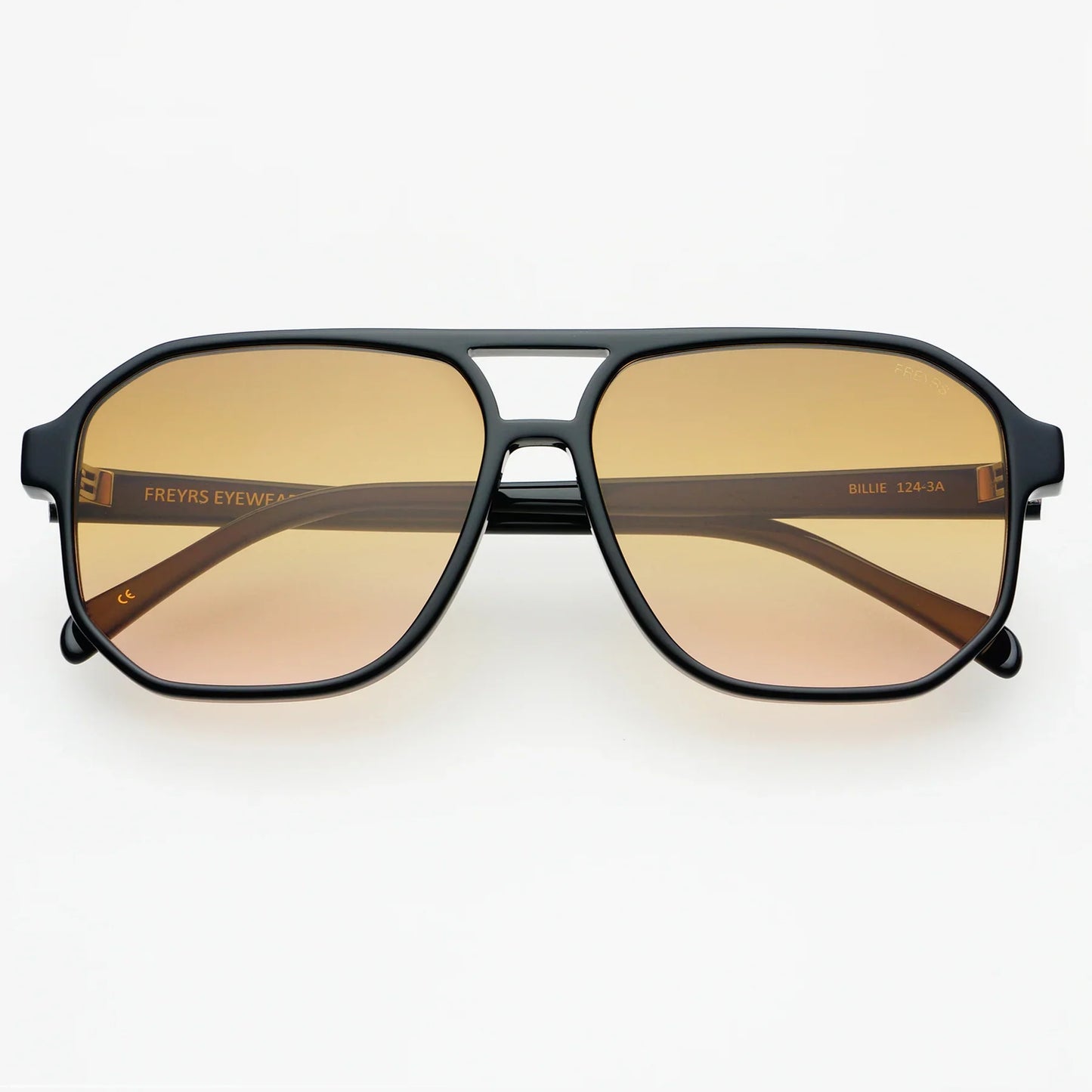 FREYRS Billie Sunglasses WHS - Black/ Brown