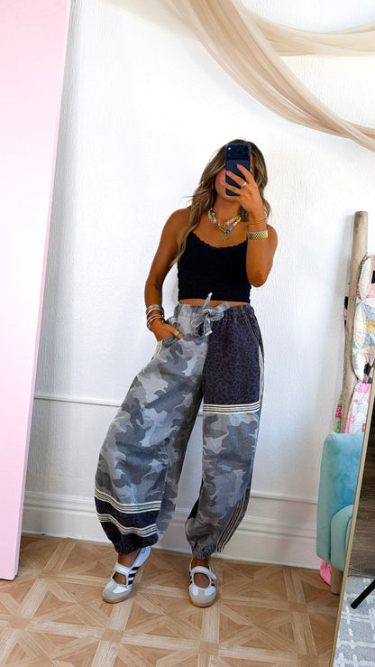 ECB Exclusive: Street Safari Joggers, Grey Camo