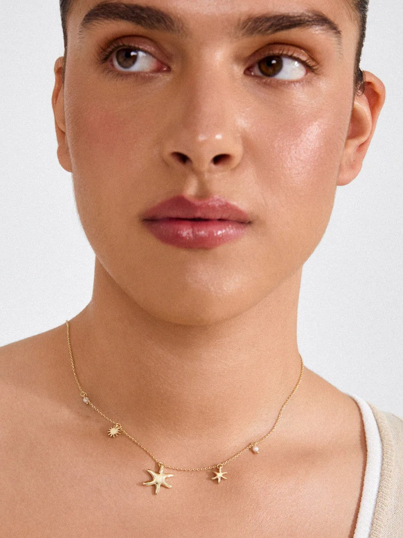 PILGRIM Prism Charm Necklace
