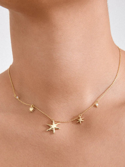 PILGRIM Prism Charm Necklace