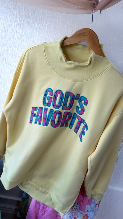 God's Favorite Mockneck, Yellow