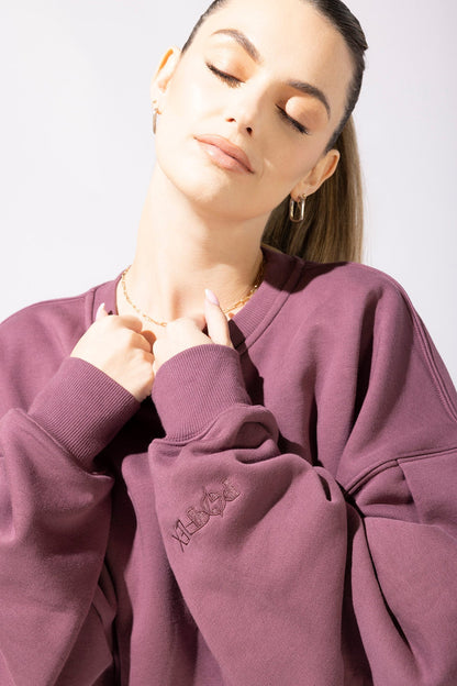 Brunch Sweater - Merlot
