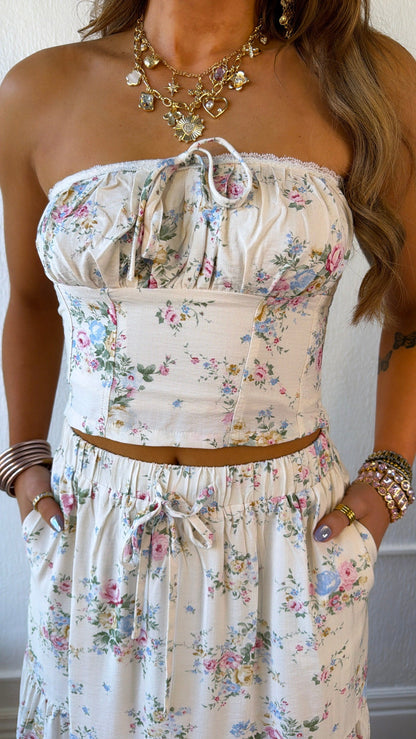 Midsummer Muse Set, Cream/Multi