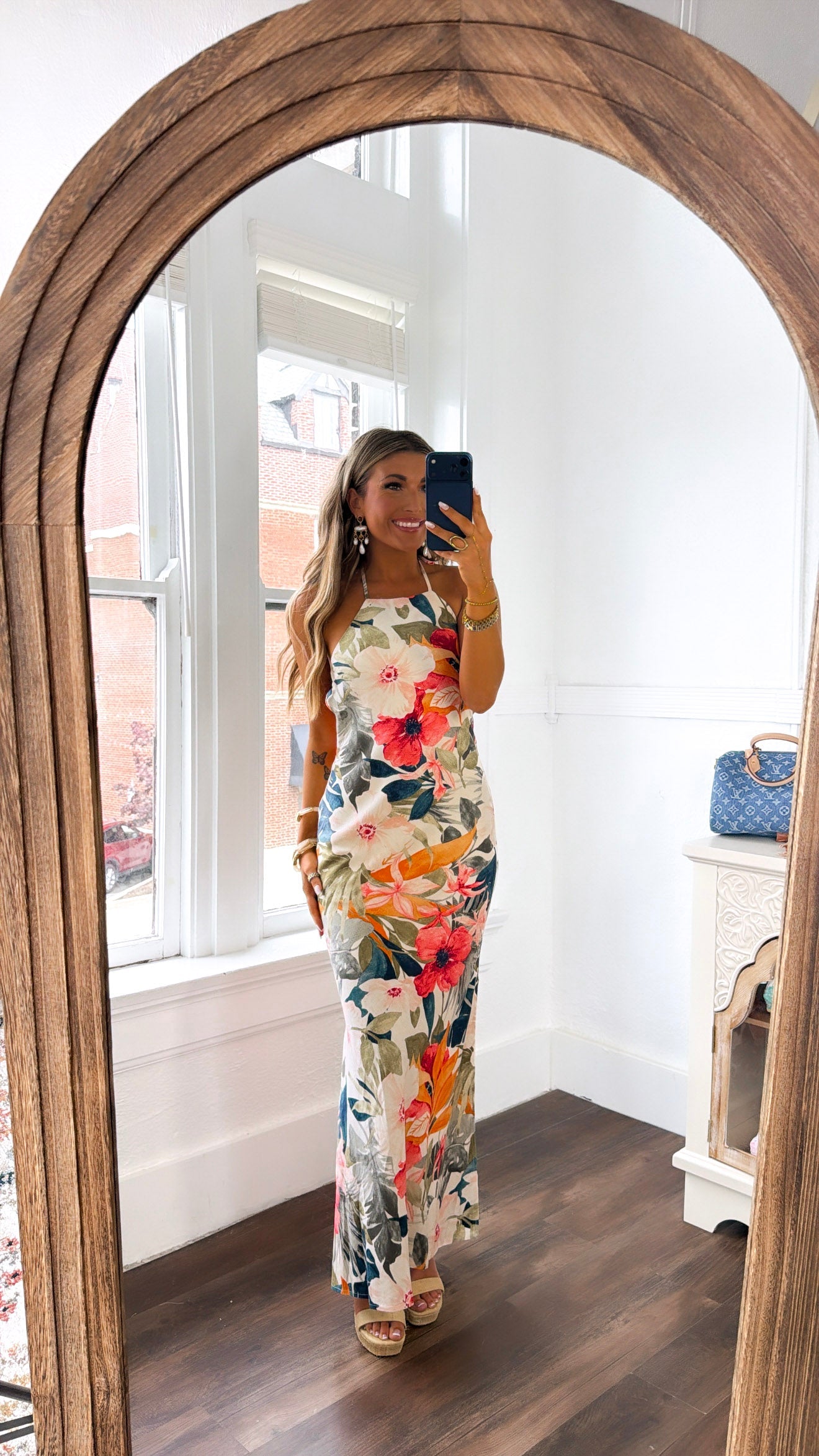 In The Tropics Maxi Dress, Floral Multi