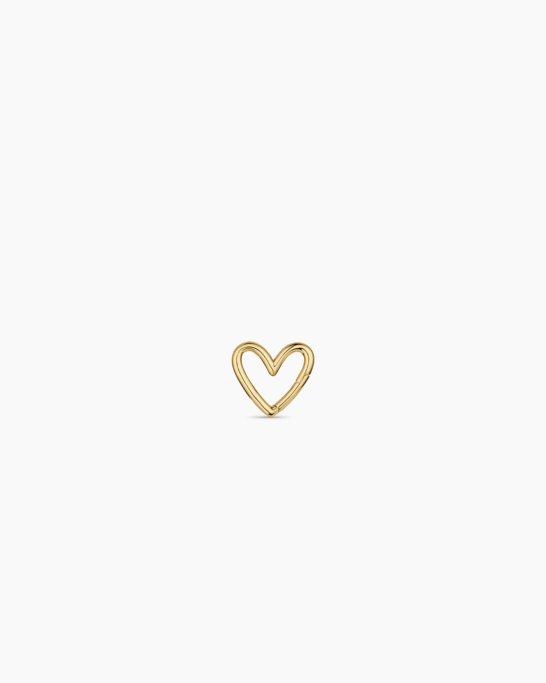 Delicate Heart Carabiner Charm