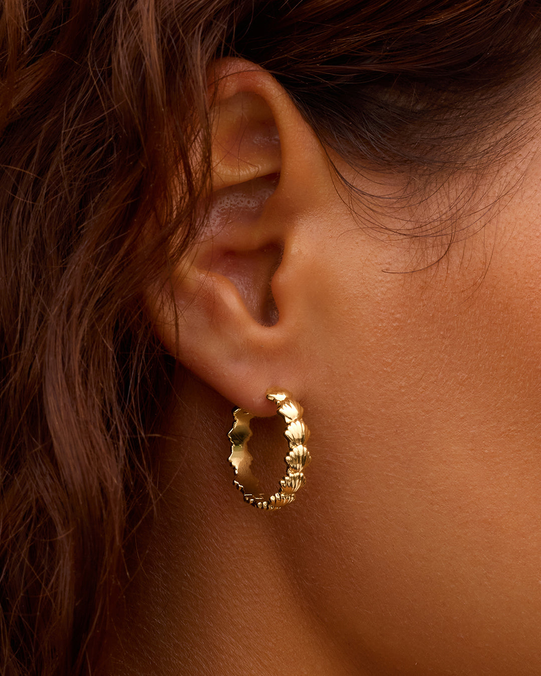 Scallop Mini Hoops