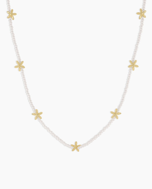 Starfish Pearl Necklace