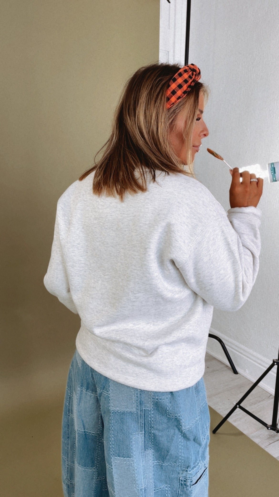 First I Drink Coffee Spooky Sweatshirt