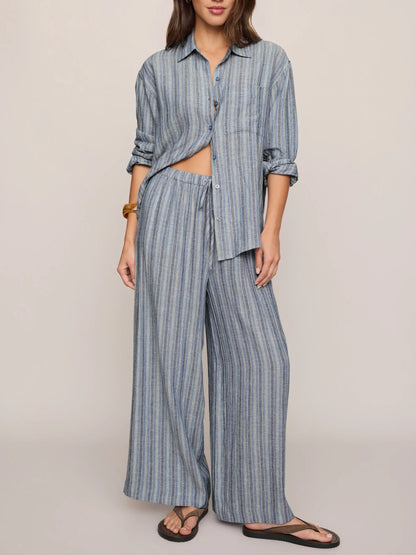 Z SUPPLY Perfect Striped Linen Pants