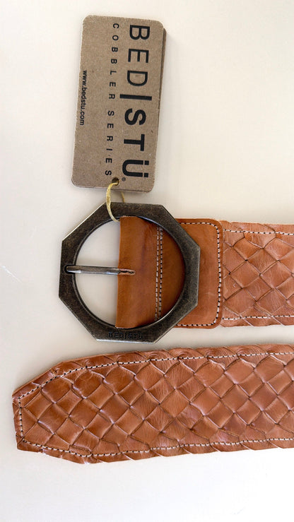 Bedstu Dreamweaver Belt, Tan Rustic
