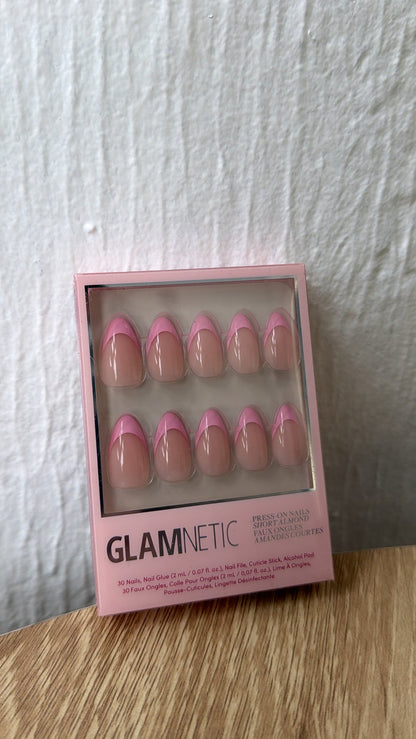 Glamnetic Press On Nails, Pink Macaron