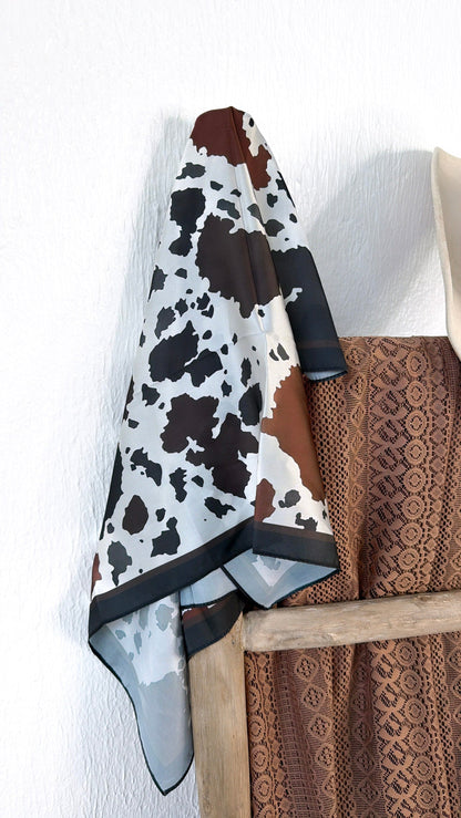 Cow Print Bandana