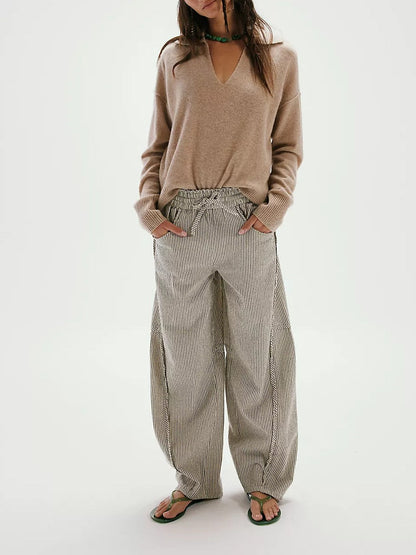 FREE PEOPLE Something Good Pull-On Barrel Pants