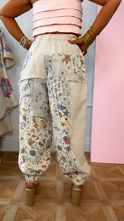 Amber Dusk Joggers, Natural