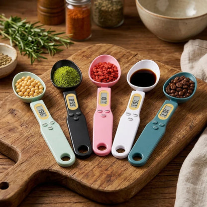 Digital Spoon Scale - Precision in Color!