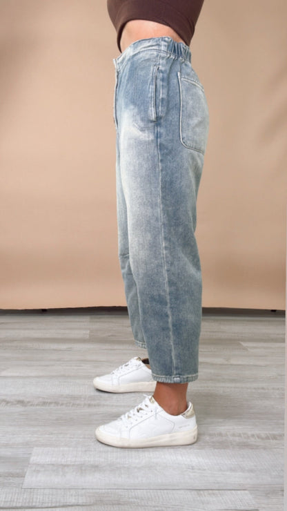 Barrel Denim Jeans