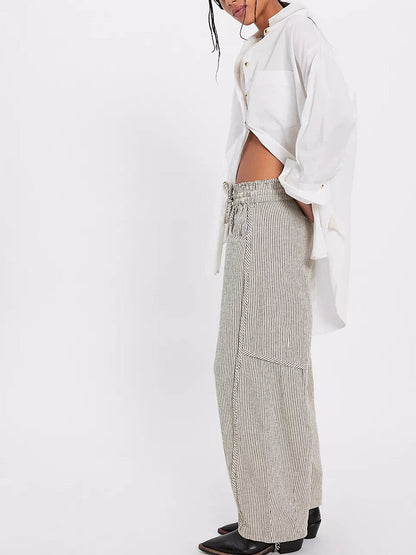 FREE PEOPLE Something Good Pull-On Barrel Pants