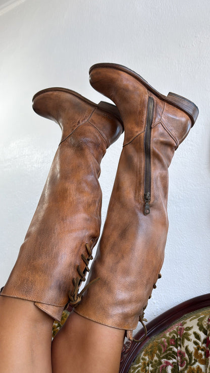 BedStu Manchester, Tan Rustic White BFS
