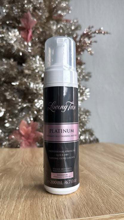 Loving Tan Platinum Mousse 200 ML, Platinum