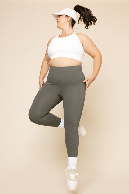 Supersculpt™ Legging with Pockets - English Ivy