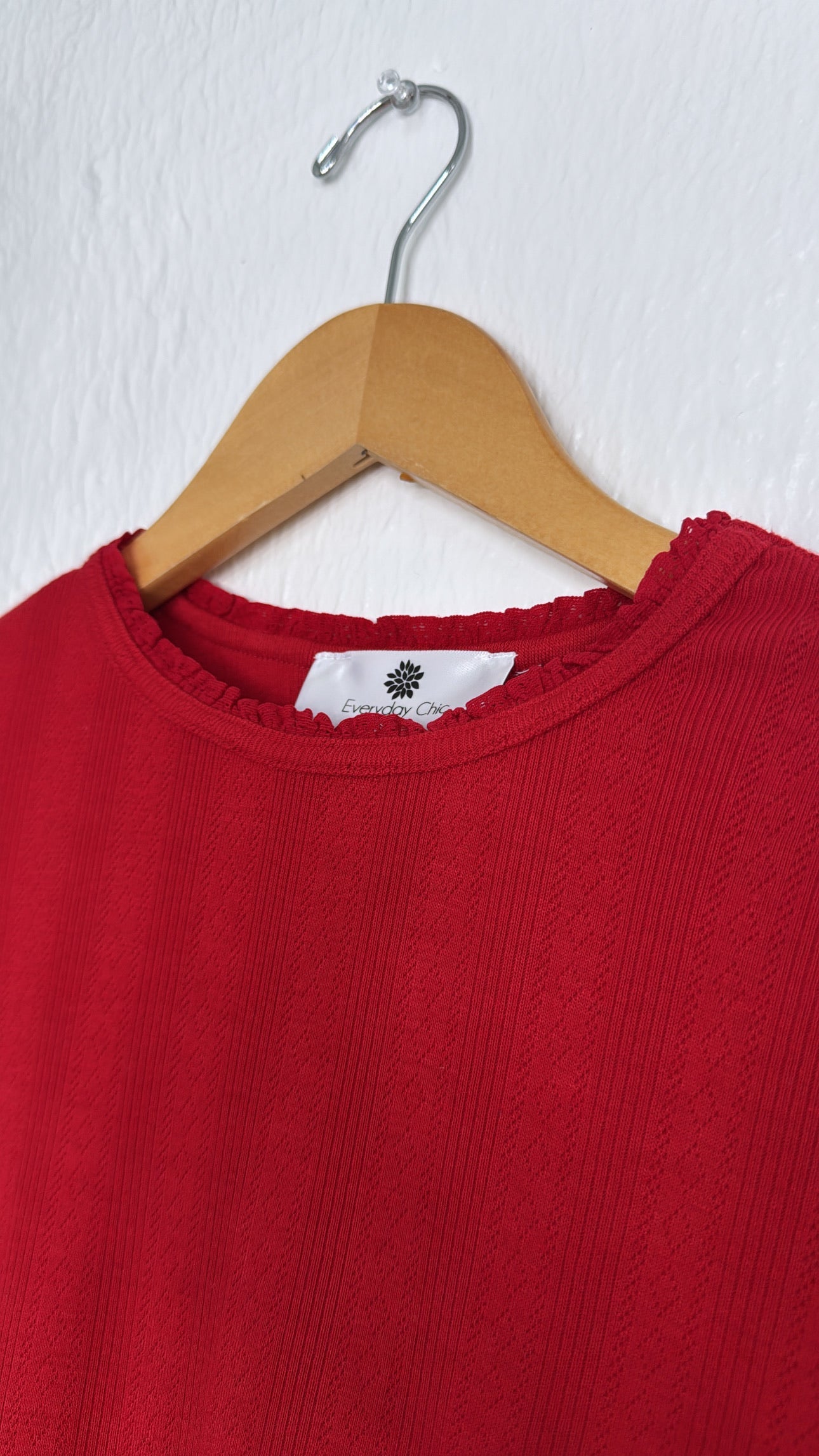 Anora Long Sleeve, Cherry