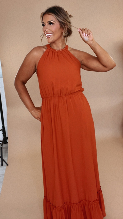 Endless Memories Maxi Dress, Orange
