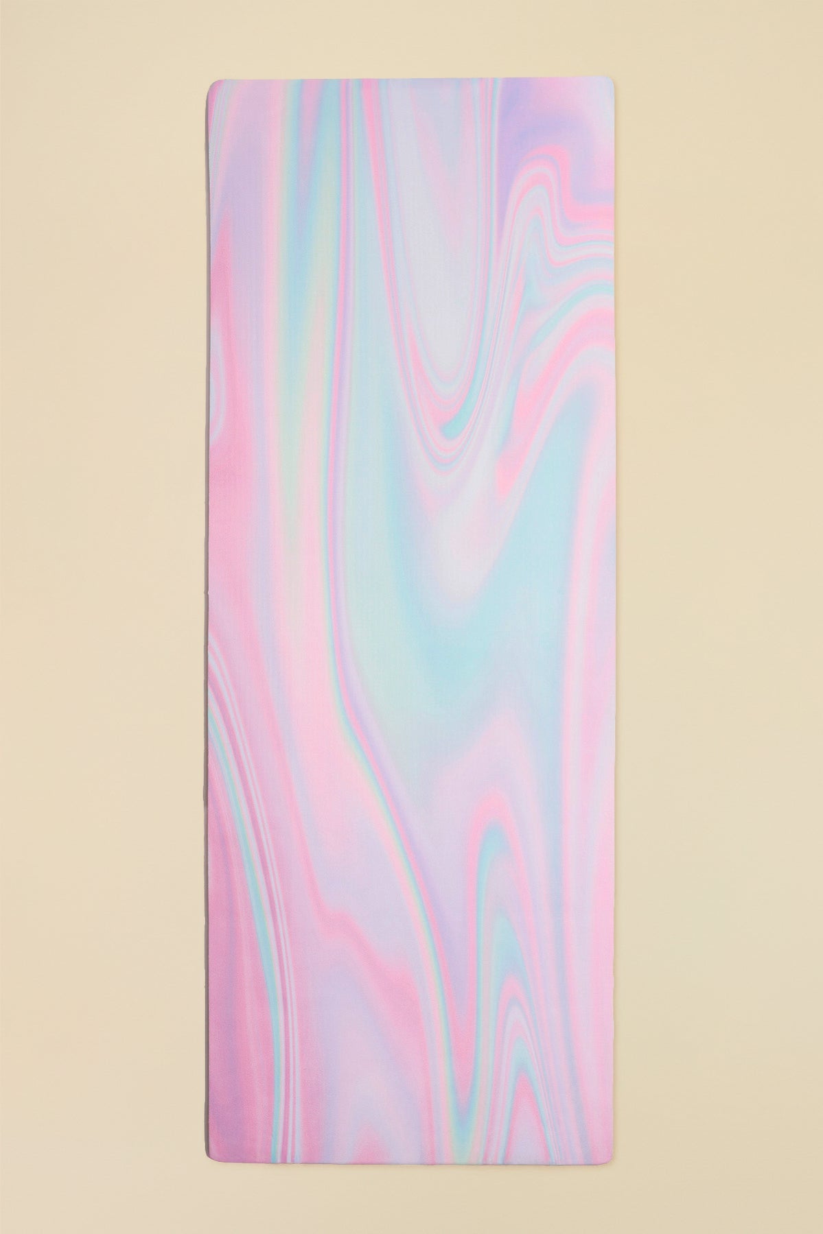 CloudCushion Vegan Suede Yoga Mat - Prismatic 0.5” Thick