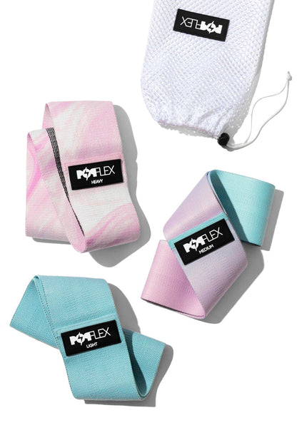 Booty Band Set - Cotton Candy