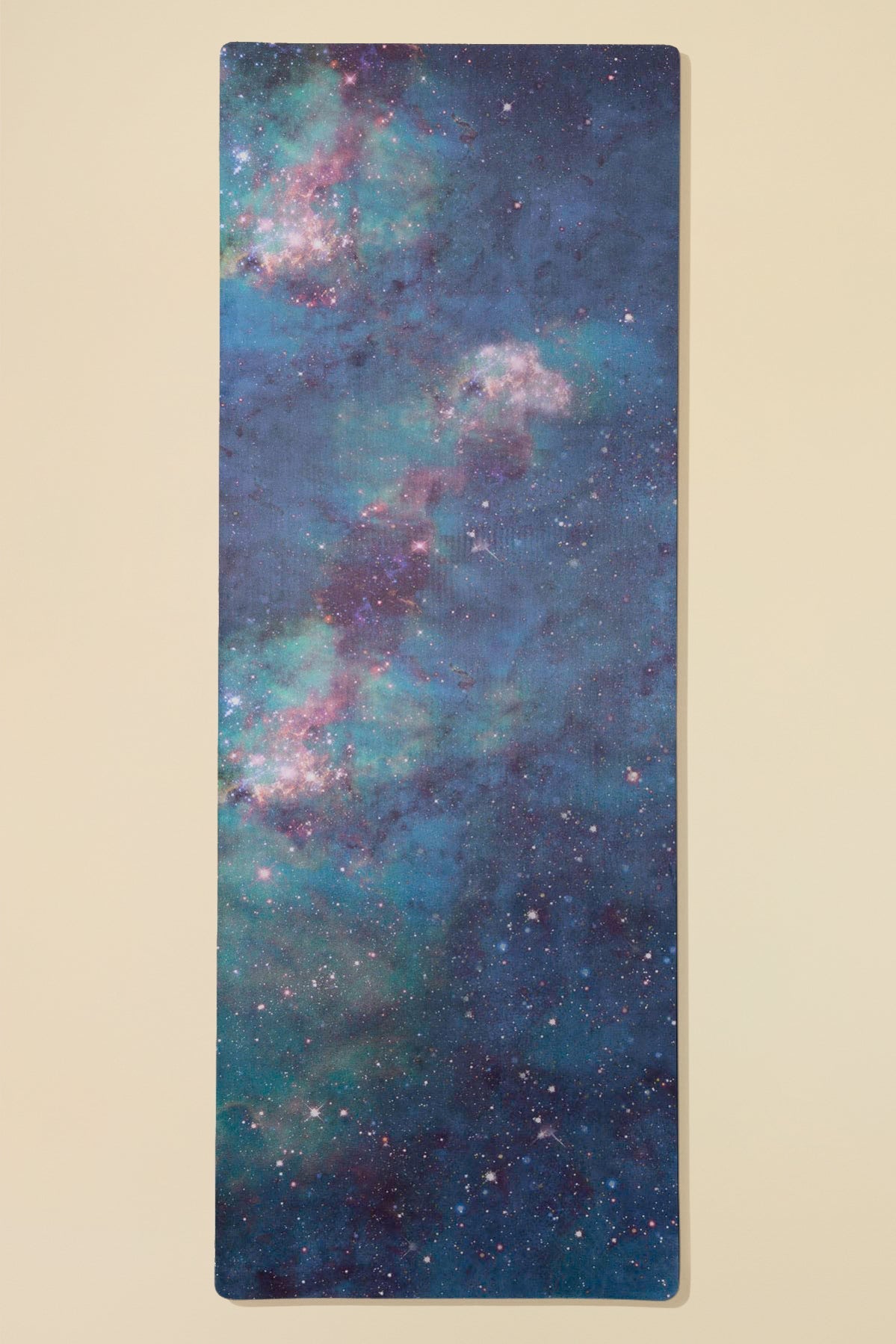 CloudCushion Vegan Suede Yoga Mat - Cool Cosmos 0.5" Thick