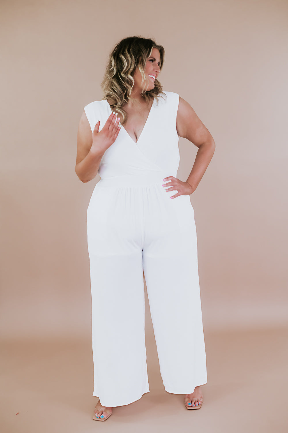 Most Perfect Bridal Jumpsuit, White