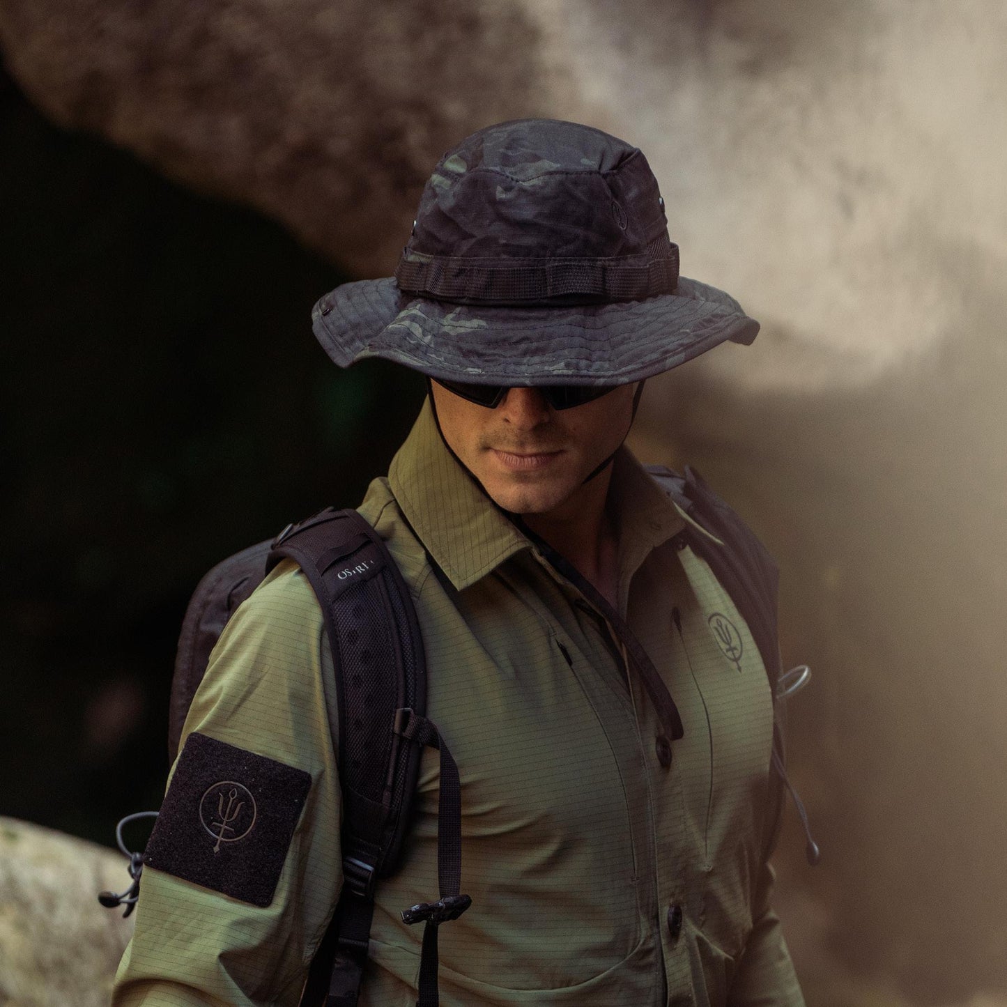 WATCHMAN BOONIE HAT - MULTICAM BLACK
