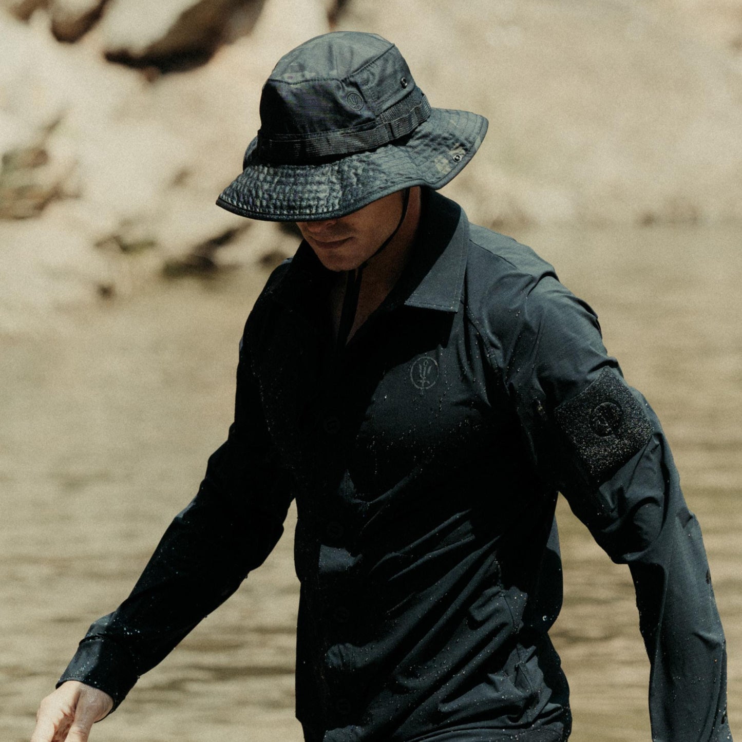 WATCHMAN BOONIE HAT - MULTICAM BLACK