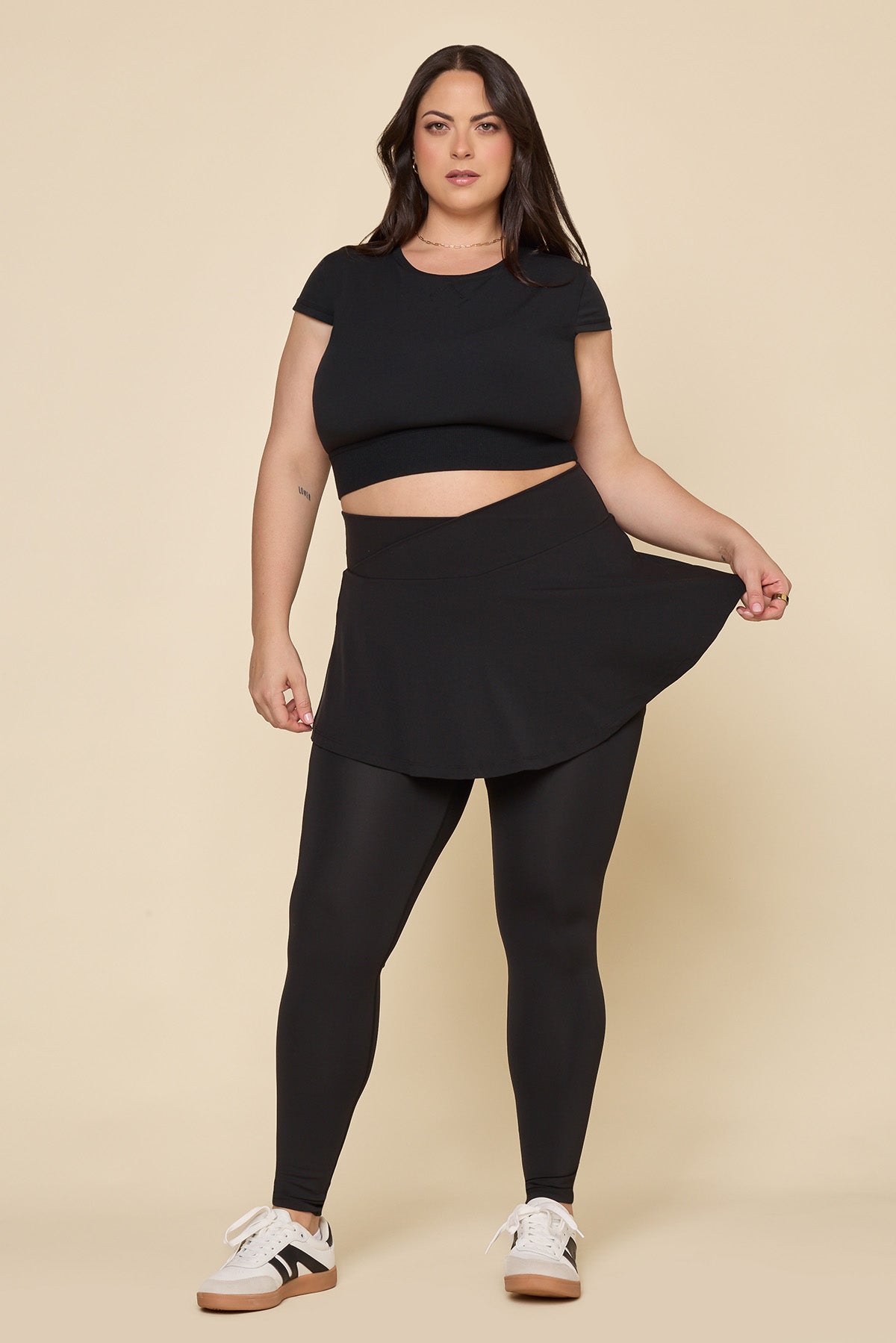Crisscross Hourglass® Sklegging - Black