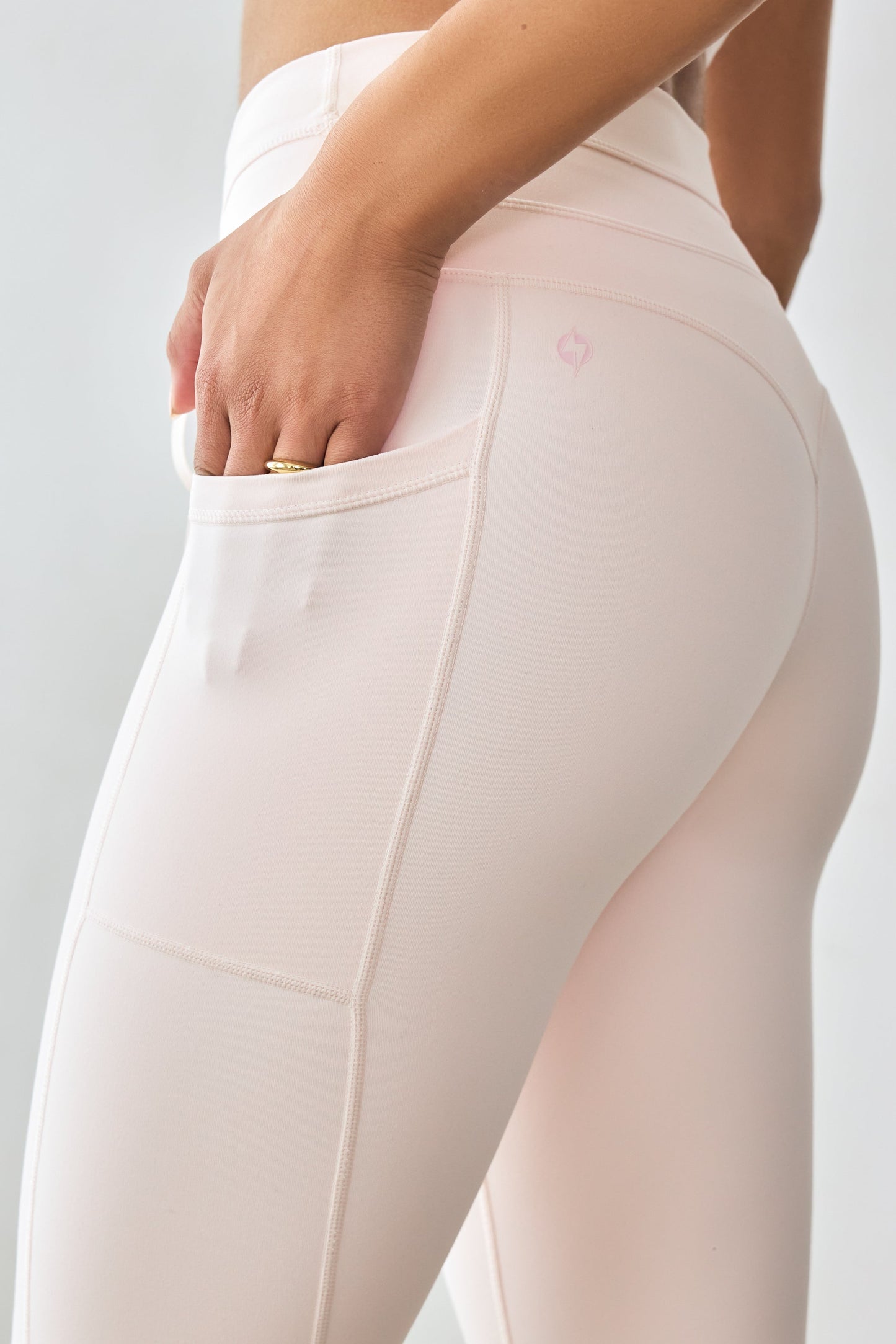 Cargo Legging with Pockets - Tutu Pink