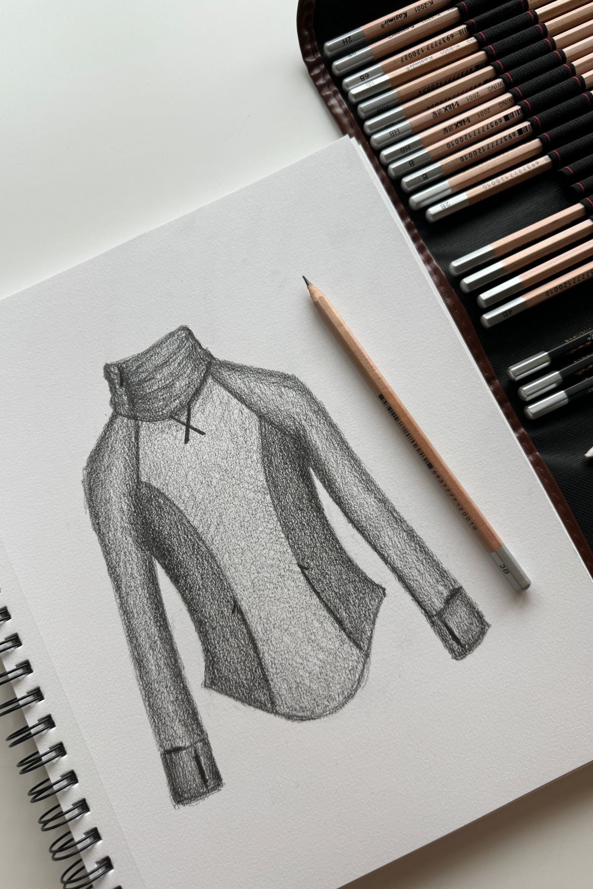 Chasing Pavements Mockneck Pullover - Grasshopper