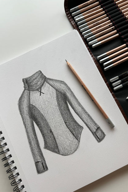 Chasing Pavements Mockneck Pullover - Grasshopper