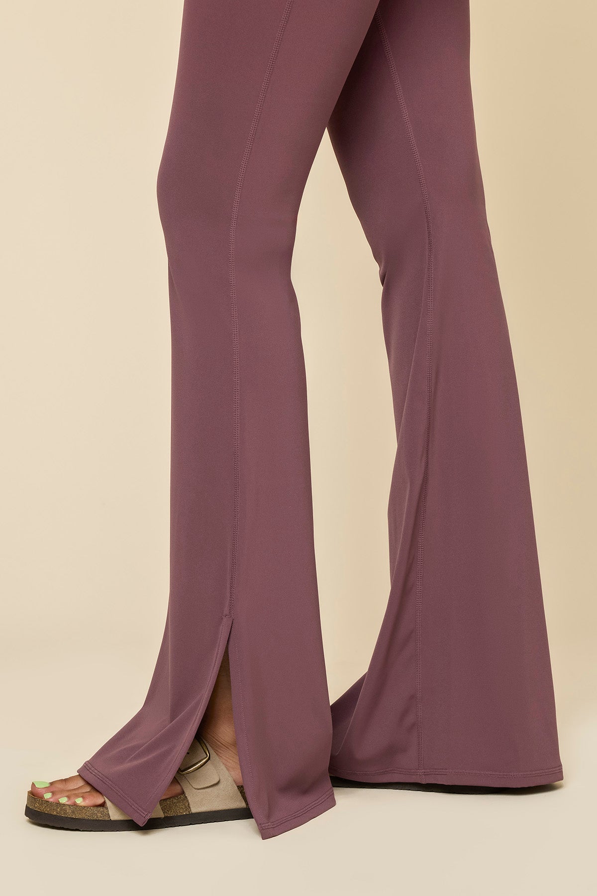 Cinch Up Flare Jumpsuit - Boysenberry