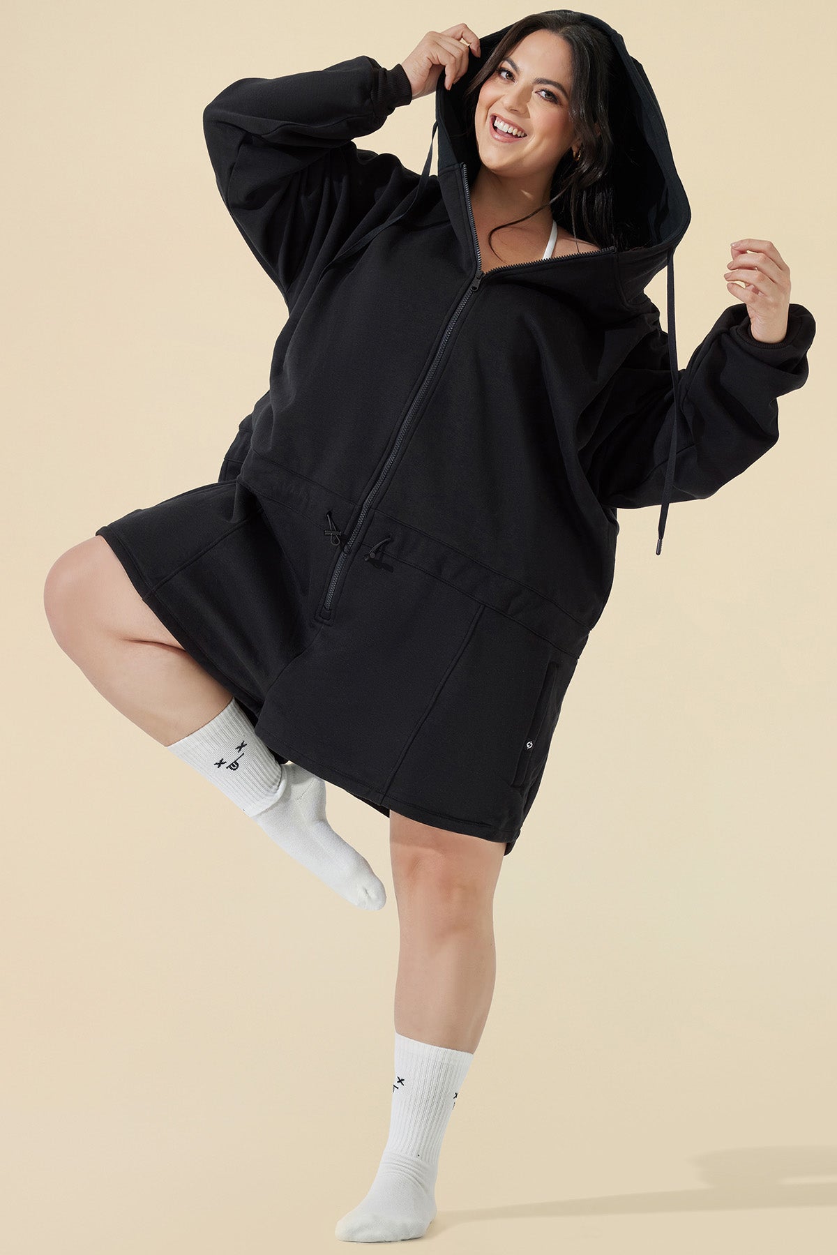 Cloud Romper - Black