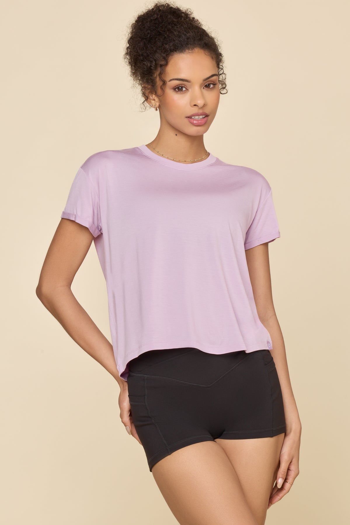 The Perfect Tee - Pastel Orchid