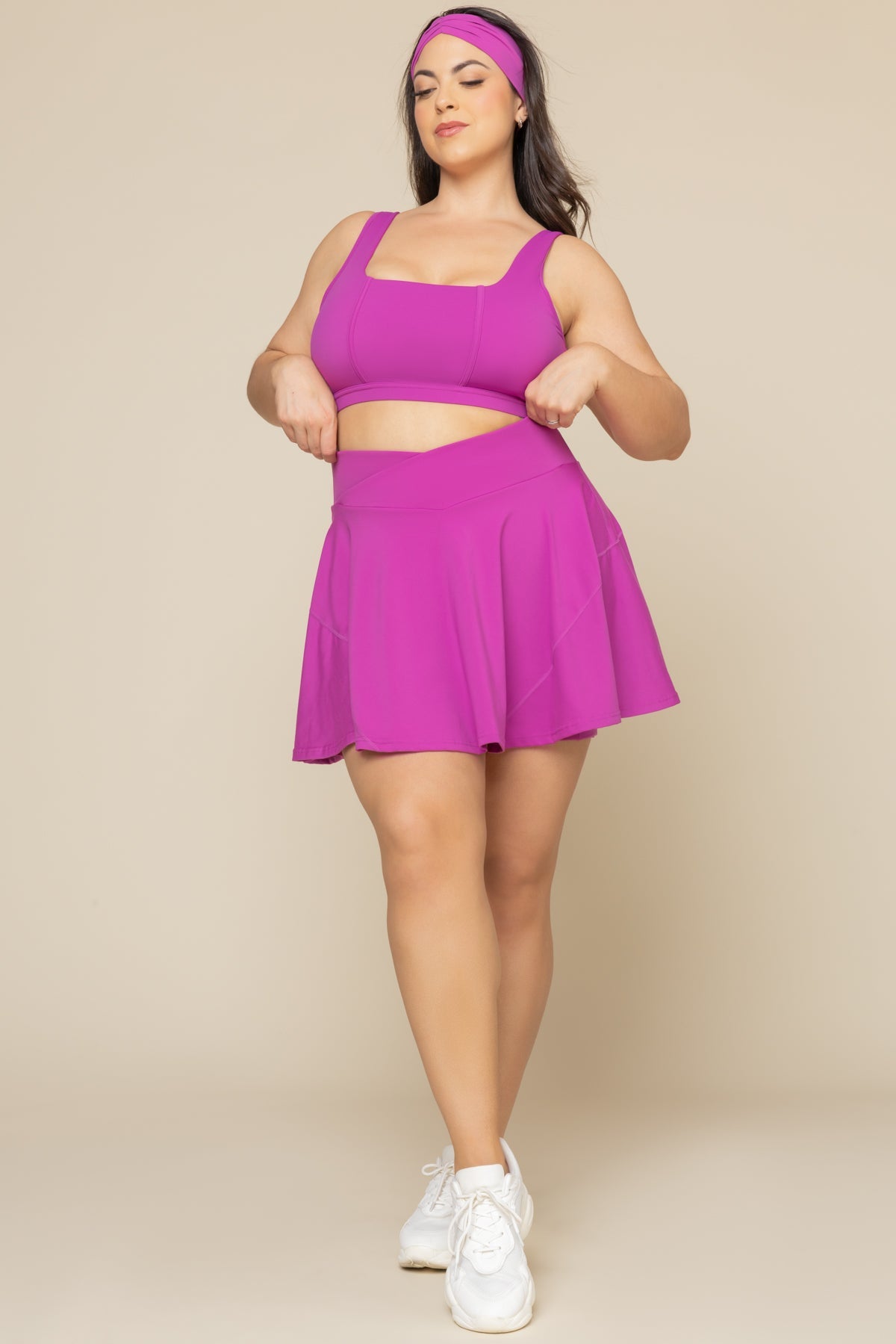 Corset Bra - Royal Orchid