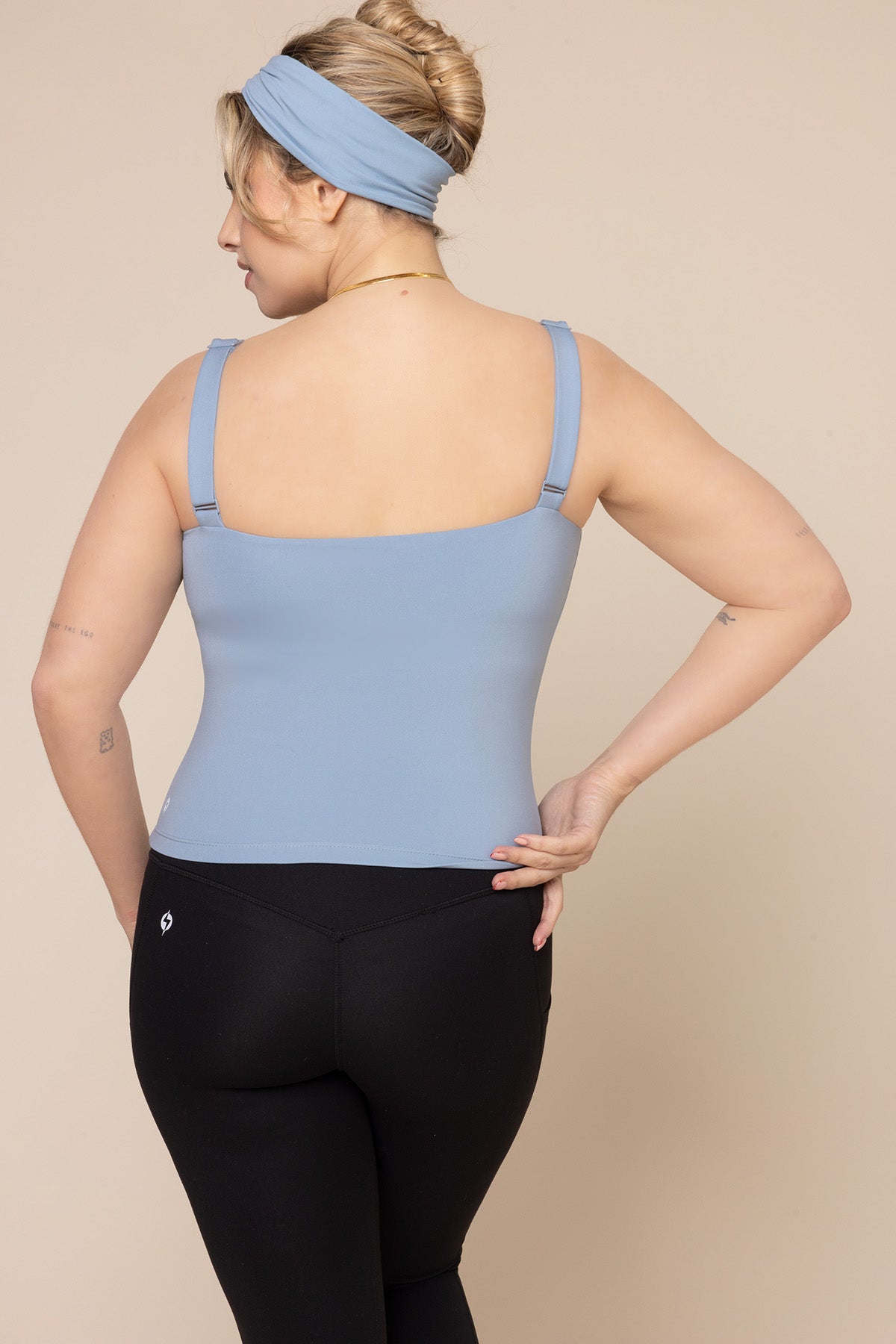 Corset Cami - Blue Storm