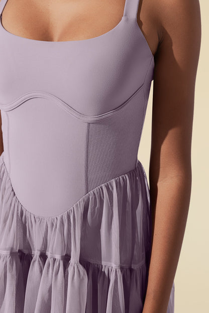 Corset Pirouette Dress - Lilac