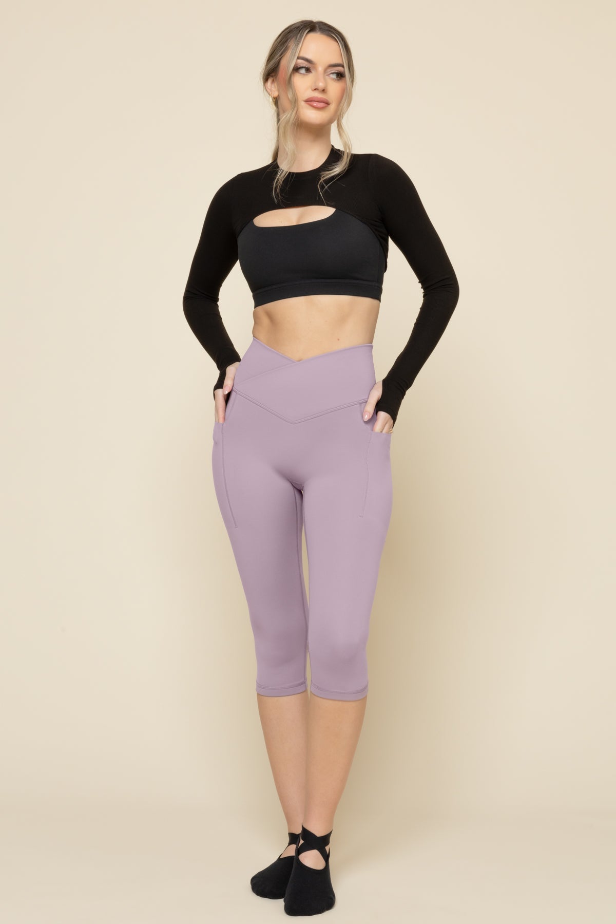 Crisscross Hourglass® Capri - Dusty Mauve