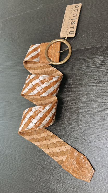 Bedstu Dreamweaver Belt, Tan Nectar Lux